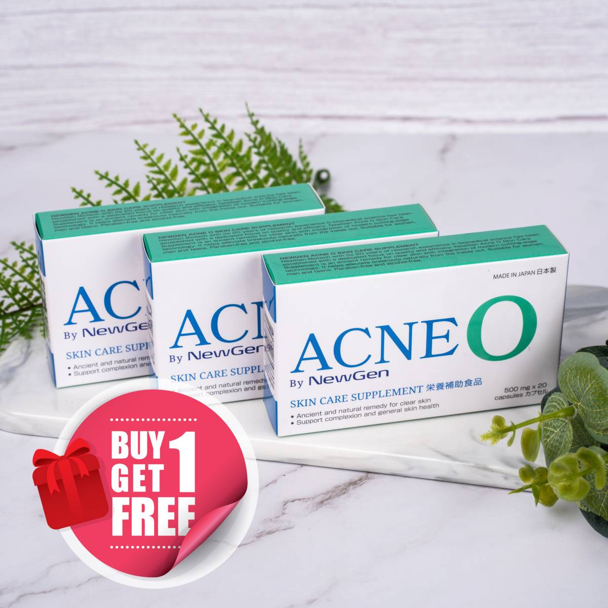 ACNE O Skin Care Supplement (Bundle of 3)