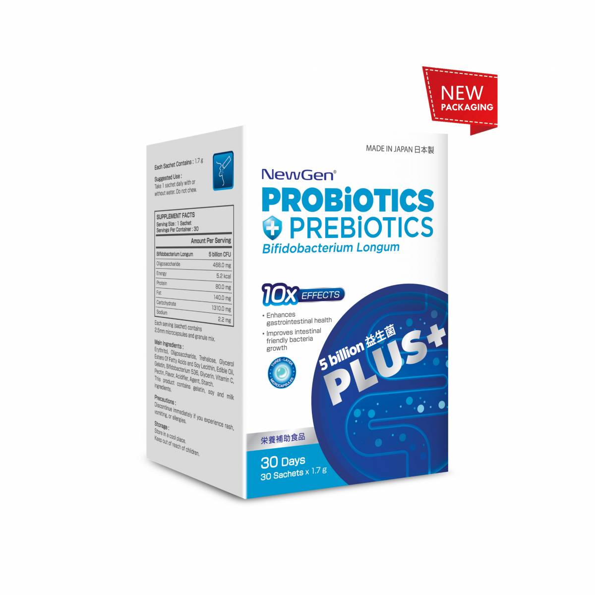 Probiotics + Prebiotics Plus
